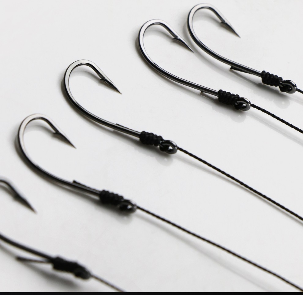 路亚串钩翘嘴鱼钩 集群钓组串钩线组防缠绕鳜鱼软饵t尾软虫路亚饵套装