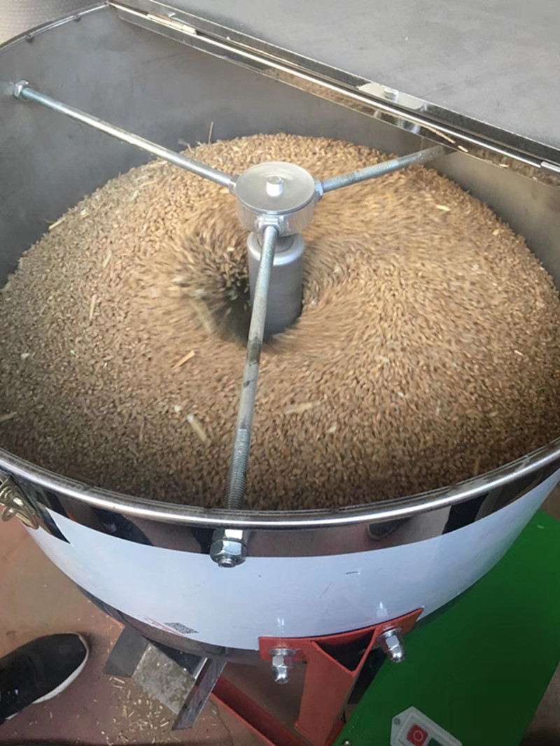 小型拌种机种子包衣机伴药混合机饲料搅拌机颗粒拌料机玉米麦水稻50