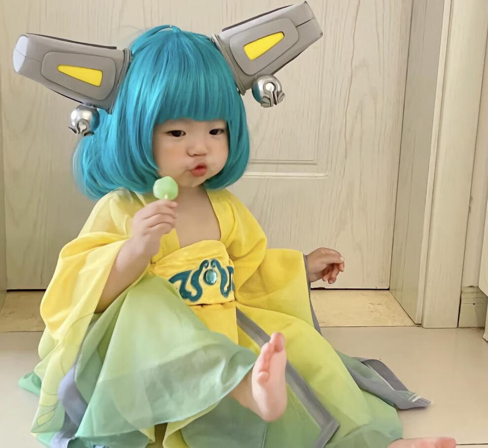 赛瑟达王者荣耀cos服蔡文姬天籁弦音新假发头饰连衣裙cosplay套装