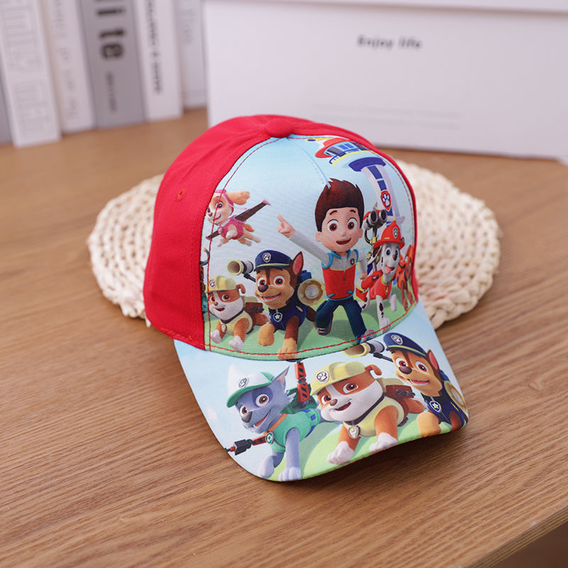 聂庄汪汪队帽子汪汪队儿童帽子潮男女童韩版鸭舌帽春夏新款小孩棒球帽