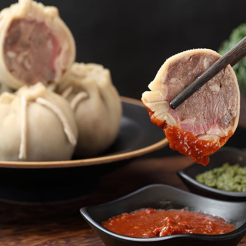 内蒙羊肉肠肚包肉肚包羊肉羊肉肠顺丰恺蒂鲜2斤羊肉肠韭菜花