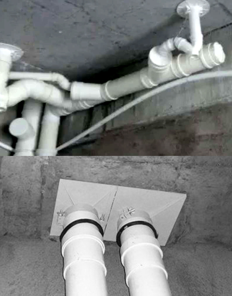 封堵补洞模板pvc排水管5075110吊洞模具预留洞吊模预埋吊模板封洞器