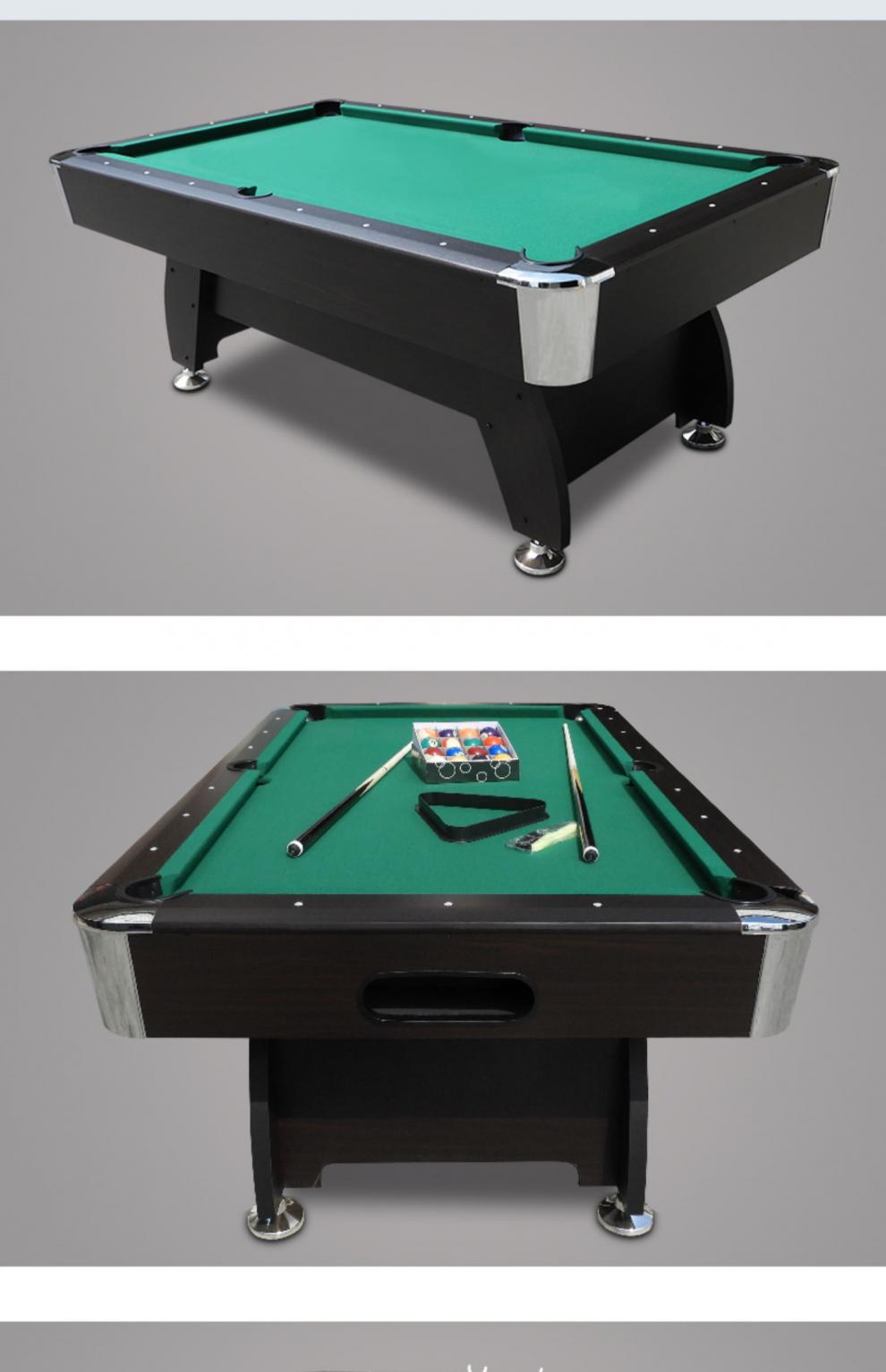 乔氏台球桌斯诺克室内台球桌家用标准型成人美式桌球台室内自动回球