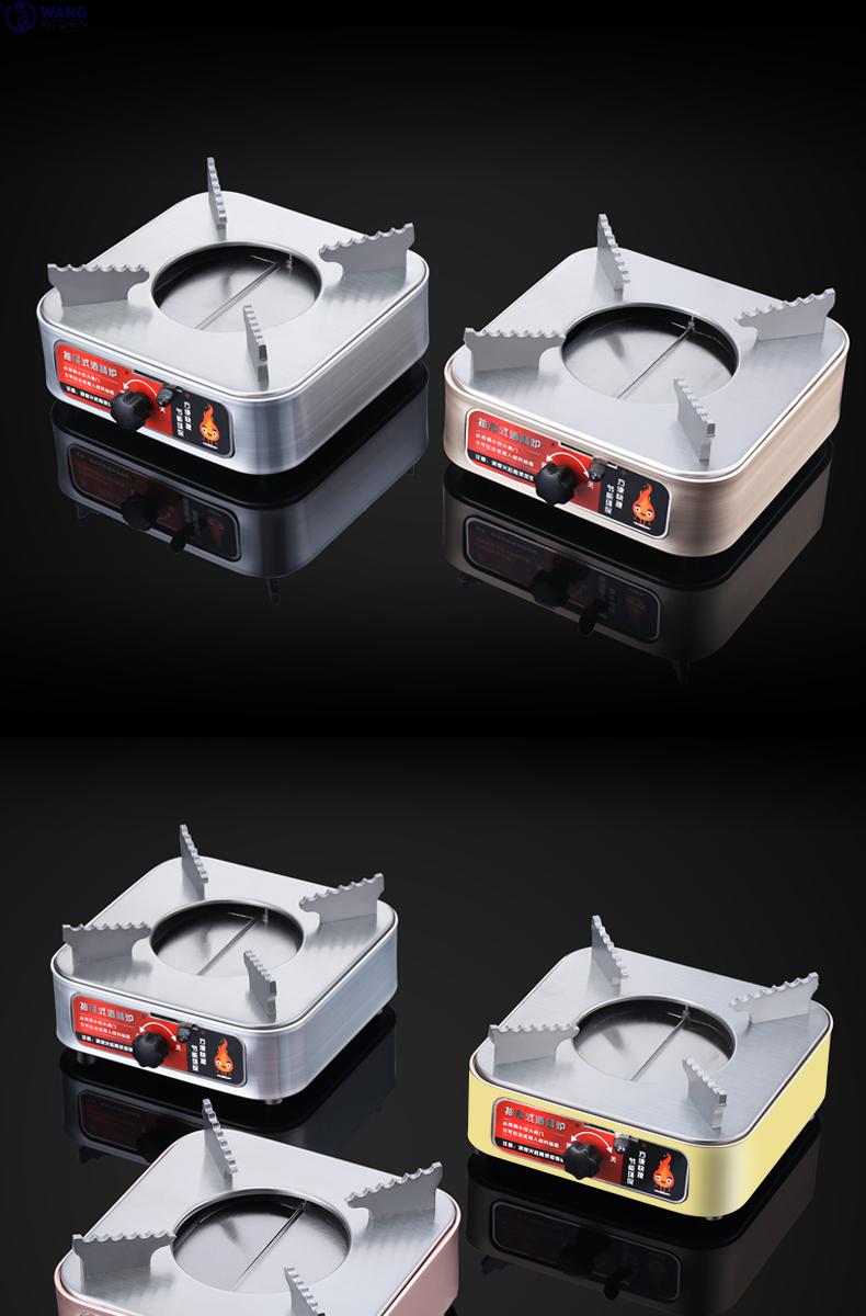 王家匠抽屉式酒精炉小火锅干锅锅具家用套装锅仔锅灯炉子固体酒店用 