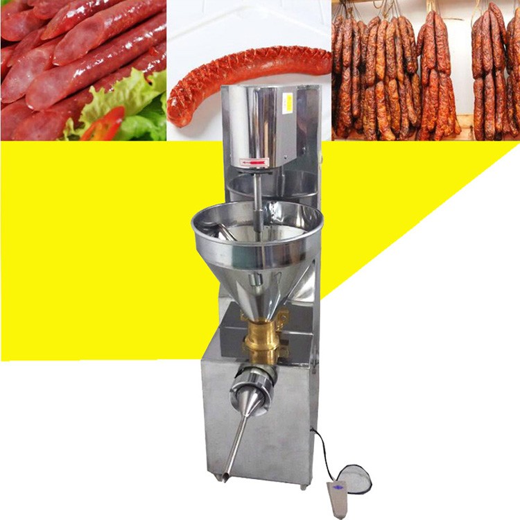 大型商用灌肠机电动大功率绞肉机装香肠灌火腿肠全自动装腊肠机器灌肠