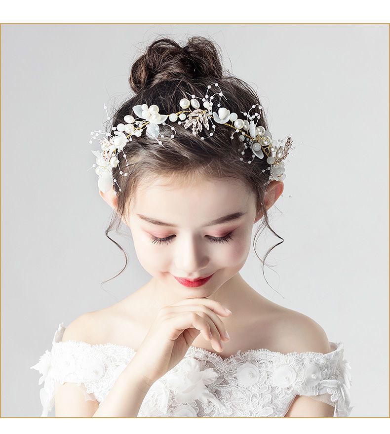 【捡漏特价】儿童头花饰品女童花环头饰小女孩花朵公主森女系韩国花童