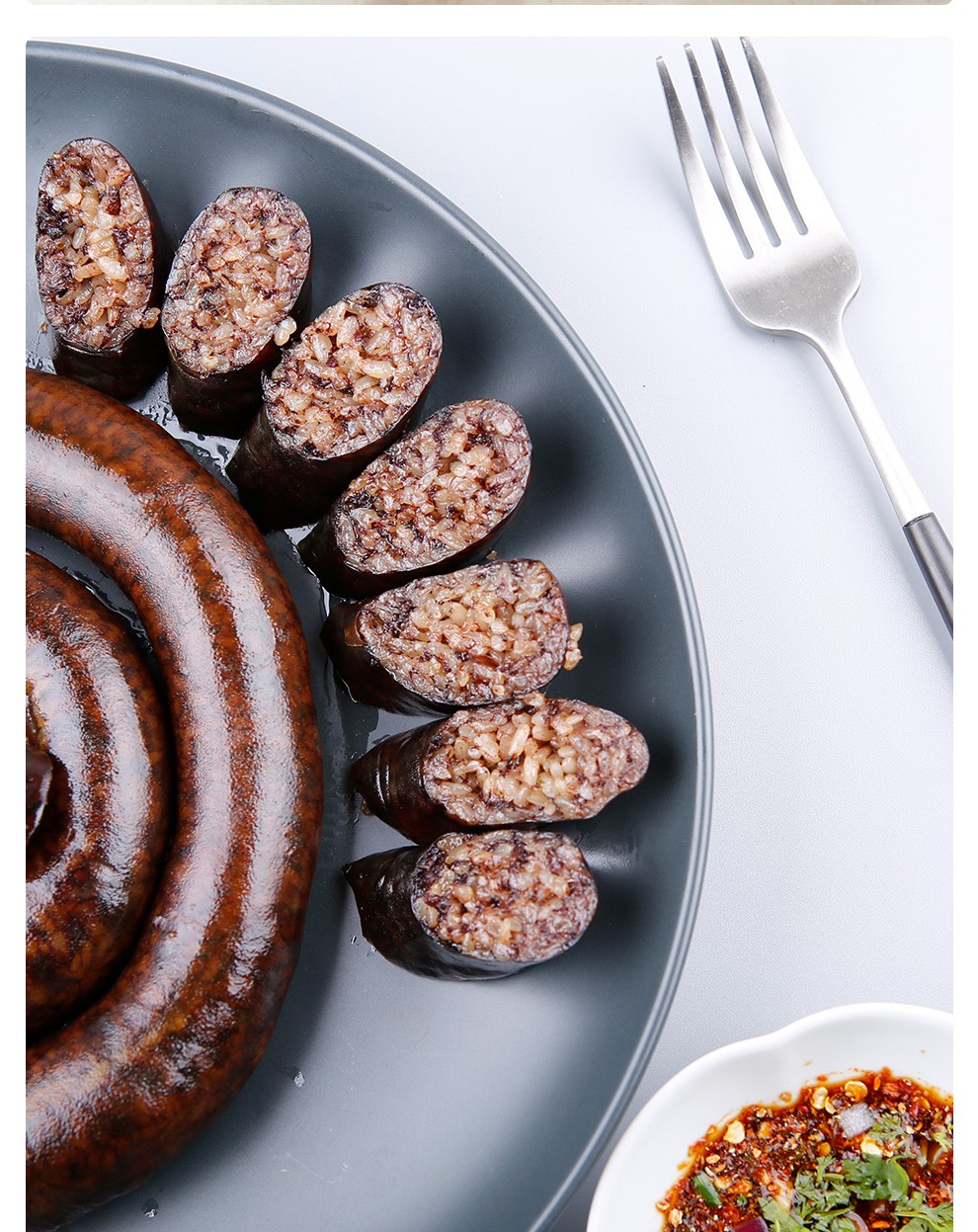 【延边珲春助农馆】韩食府糯米肠 延边猪血肠米肠 朝鲜族韩国风味香肠