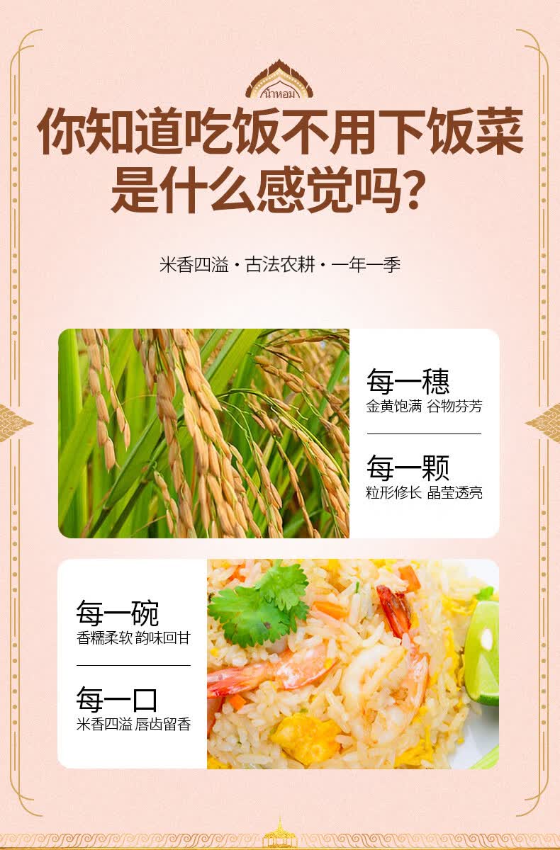 乍仑旺原粮柬埔寨香米10kg大米20斤柬埔寨米