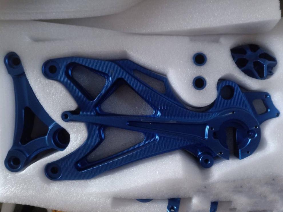 适用于平叉 n1s电动车改装实心莲花龙骨排骨海神平叉 cnc铝合金后平叉