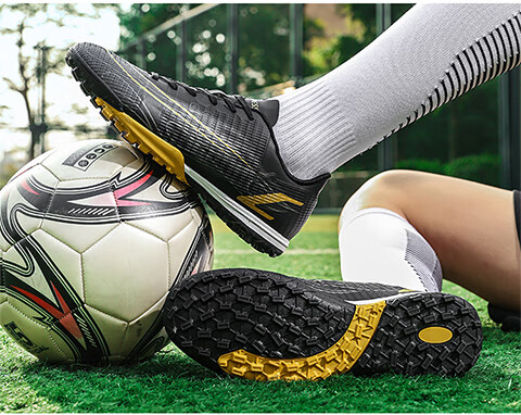 姆巴佩足球鞋男tf碎钉紫色ag长钉学生c罗刺客14儿童鸳鸯训练鞋女黑色