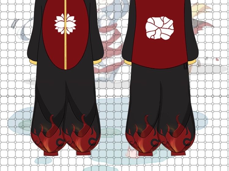 动漫哪吒二次元敖丙cos周边灯笼袖刺绣男女连体睡衣服冬季【3月4日发