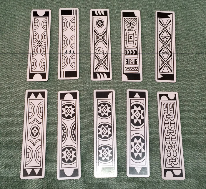 大号老年人娱乐塑料牌人物牌老牌麻将纸牌长条牌山东牌扑克牌ourslive