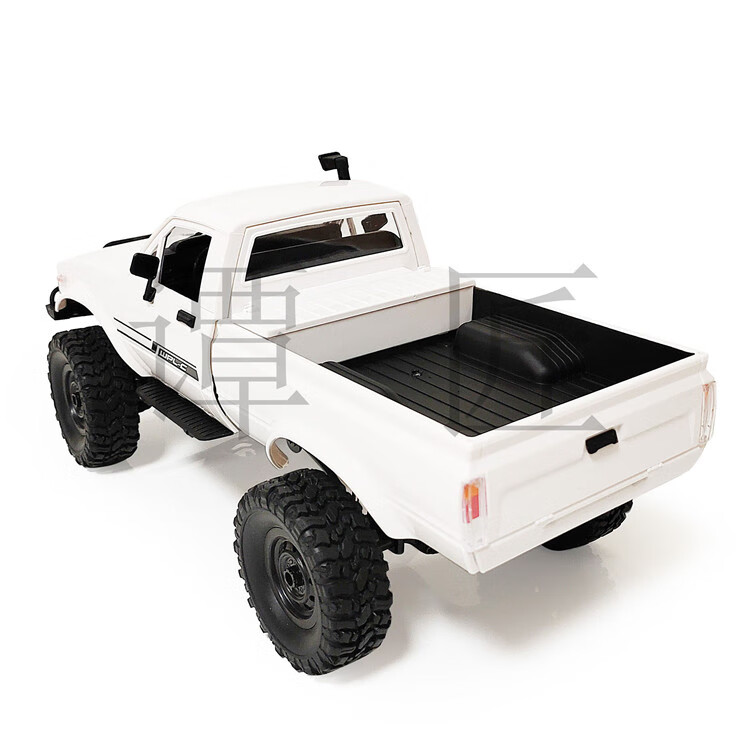 迪士尼顽皮龙1全比例皮卡四驱攀爬越野遥控车模型玩具成人rc改装红色