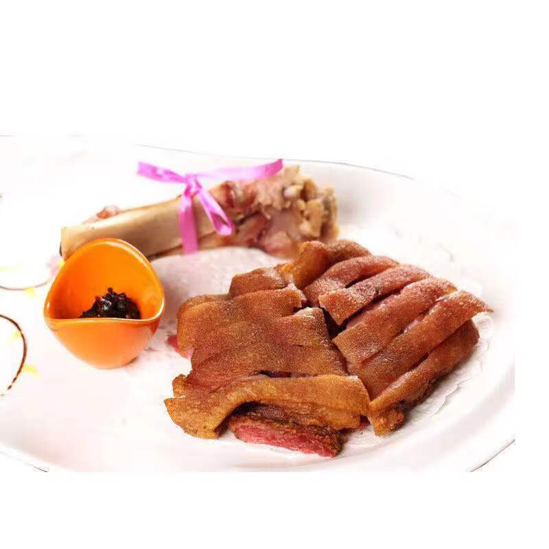 润轩德国风味咸猪手咸猪肘脆皮猪肘生制半成品酒店同款已调味净重1000