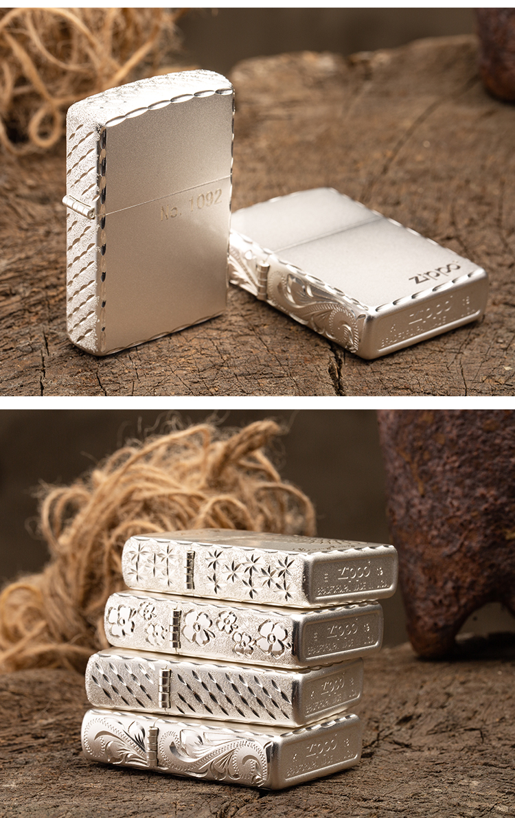 zippo芝宝纯银打火机纪念版绝版zpoo打火机男士官网镀纯银飞得更高