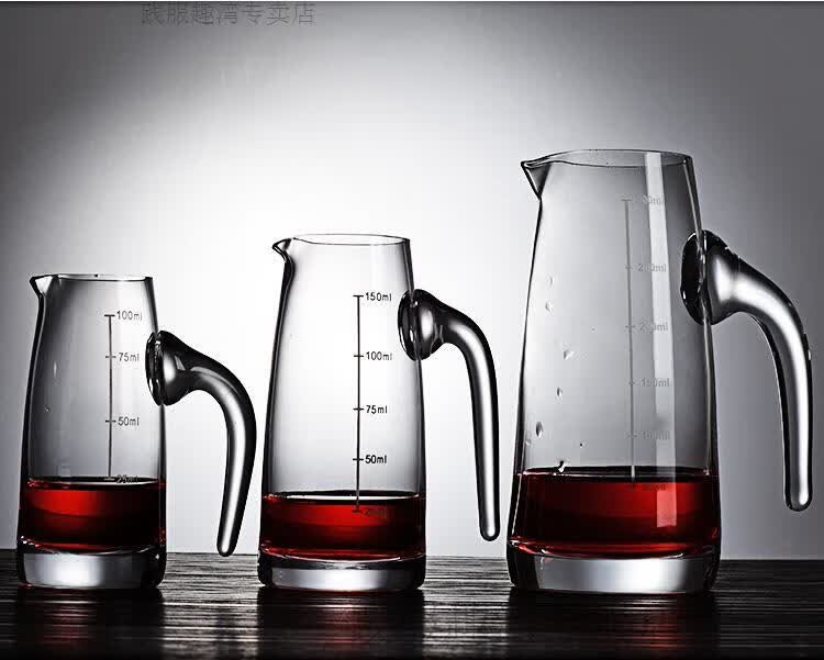 白酒醒酒器500ml白酒醒酒器大容量套装加厚玻璃白酒分酒器酒壶家用