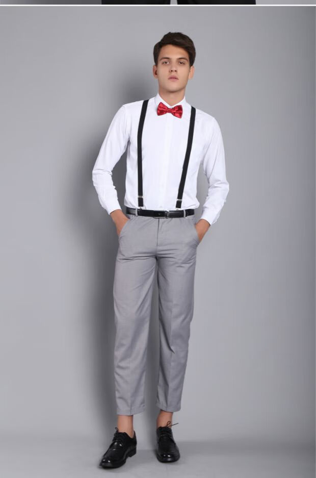 秋冬伴郎服男衬衫马甲背心伴郎团服兄弟装西式套装结婚礼服三件套lqg