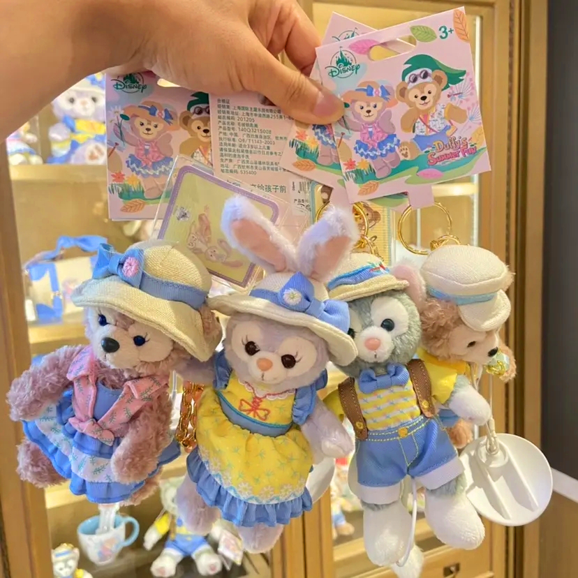 上海香港东京迪士尼乐园正版星黛露挂件坐姿站姿包包挂饰钥匙扣女