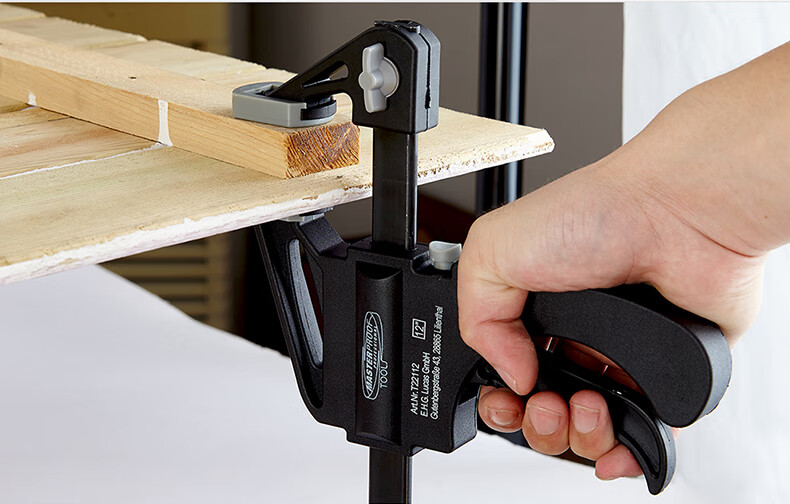 德国快速木工夹子工具组装活动f型夹强力多功能加重c字压紧夹持固定器