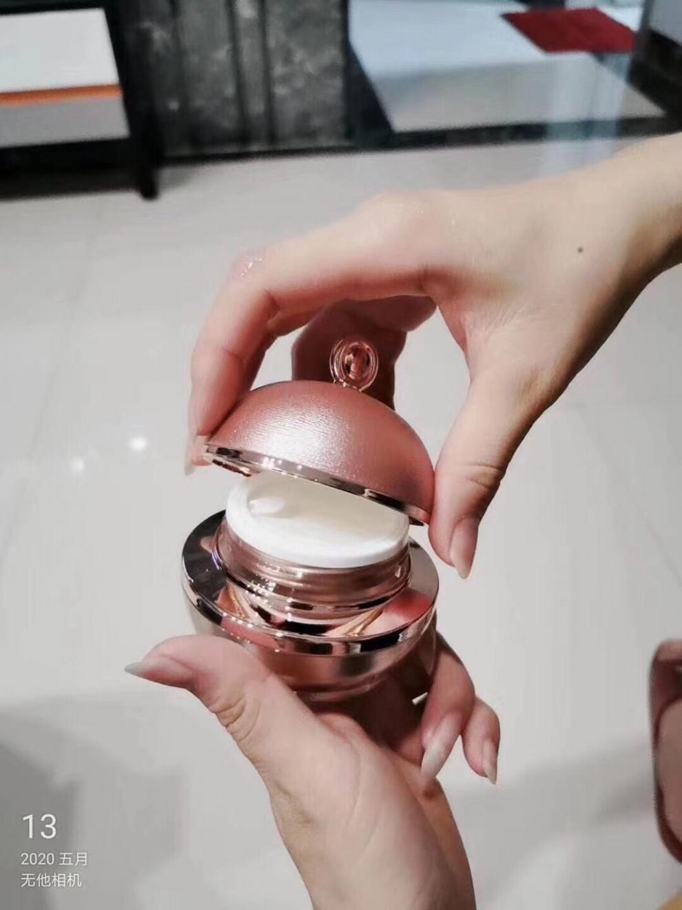 【京品优选】果乐美冀妆人参珍珠膏素颜霜提亮肤色去暗沉嫩白保湿淡班