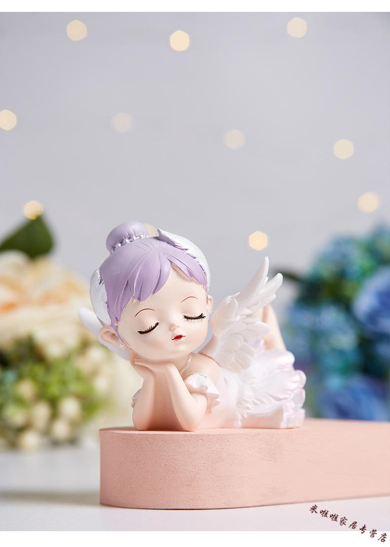 送女生的桌面摆件礼物 芭蕾舞女孩摆件少女心卧室儿童公主房装饰