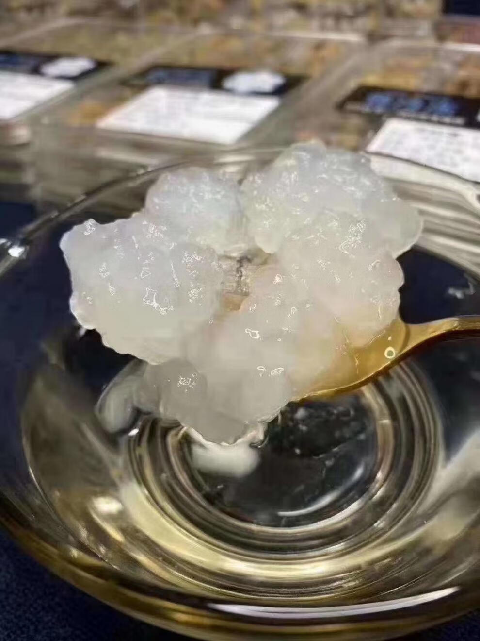 250克雪蛤油膏东北特产雪蛤长白山林蛙油蛤蟆油特产保真 块油2盒一斤