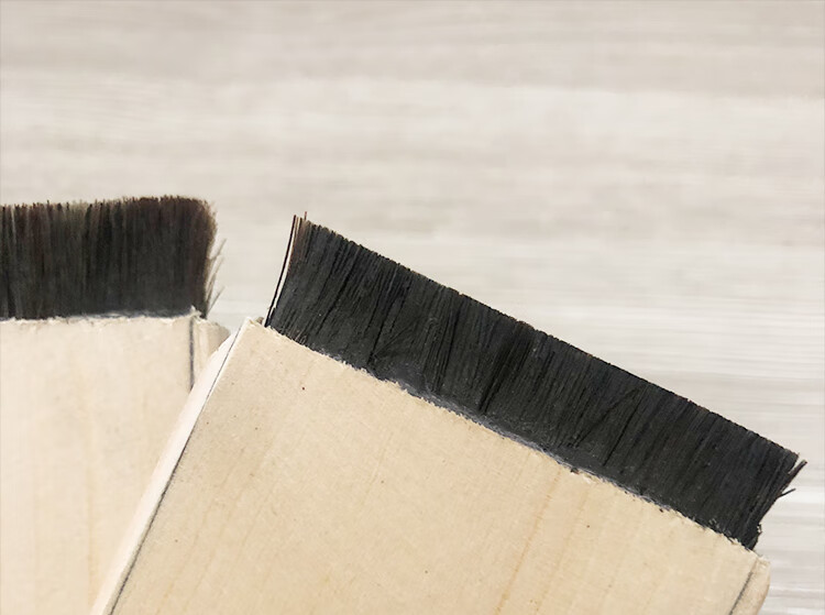 马尾土漆刷子大漆国漆鬃毛刷子国漆刷生漆刷子马鬃可开型通哚优宽8cm
