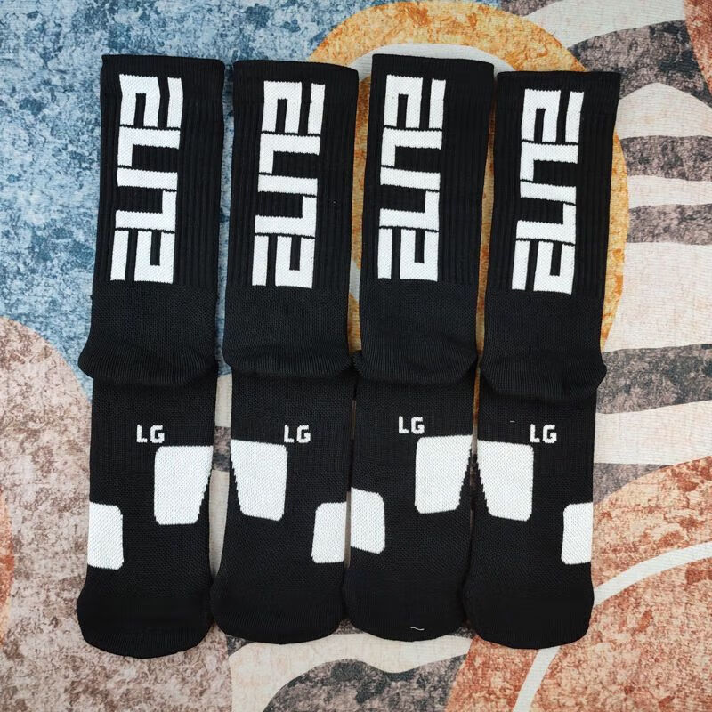 nike耐克nba标运动篮球袜elite字母精英袜男女款高筒毛巾底篮球袜