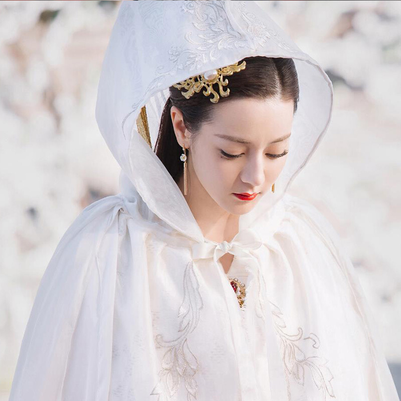 【汉服】2021电视剧三生三世枕上书同款古装凤九斗篷白浅婚服嫁衣影视