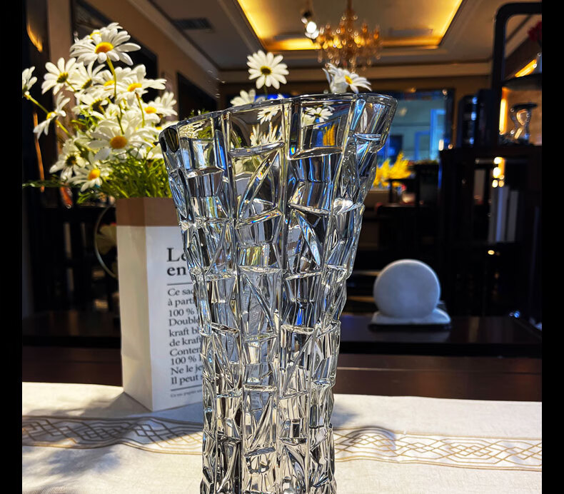 bohemia水晶花瓶p捷克原装进口bohemia波西米亚水晶玻璃花瓶水晶花瓶