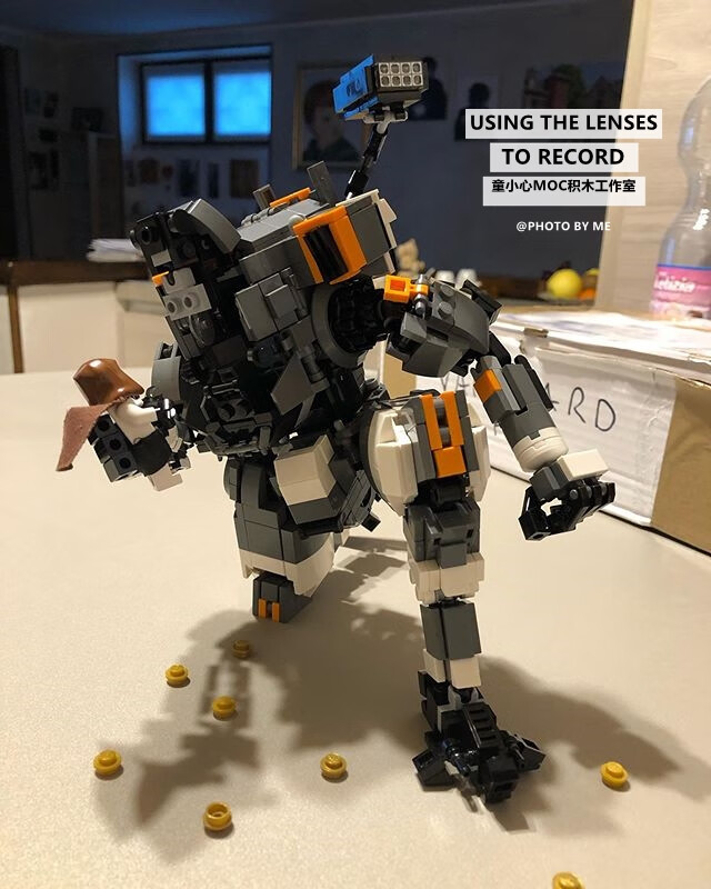 泰坦陨落机甲 兼容 泰坦陨落主角机甲bt7274先锋级积木模型moc定制