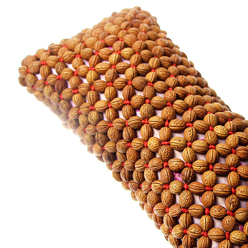 枕头颈椎山核桃野生山桃核手工编织枕头成人按摩腰椎颈椎缓解护颈枕