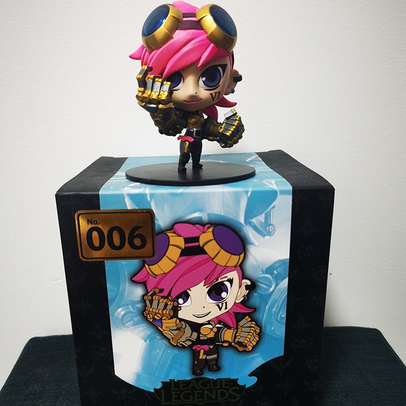 q版英雄联盟玩具游戏周边潮玩人偶lol公仔德莱文艾克光辉男枪诺手车载