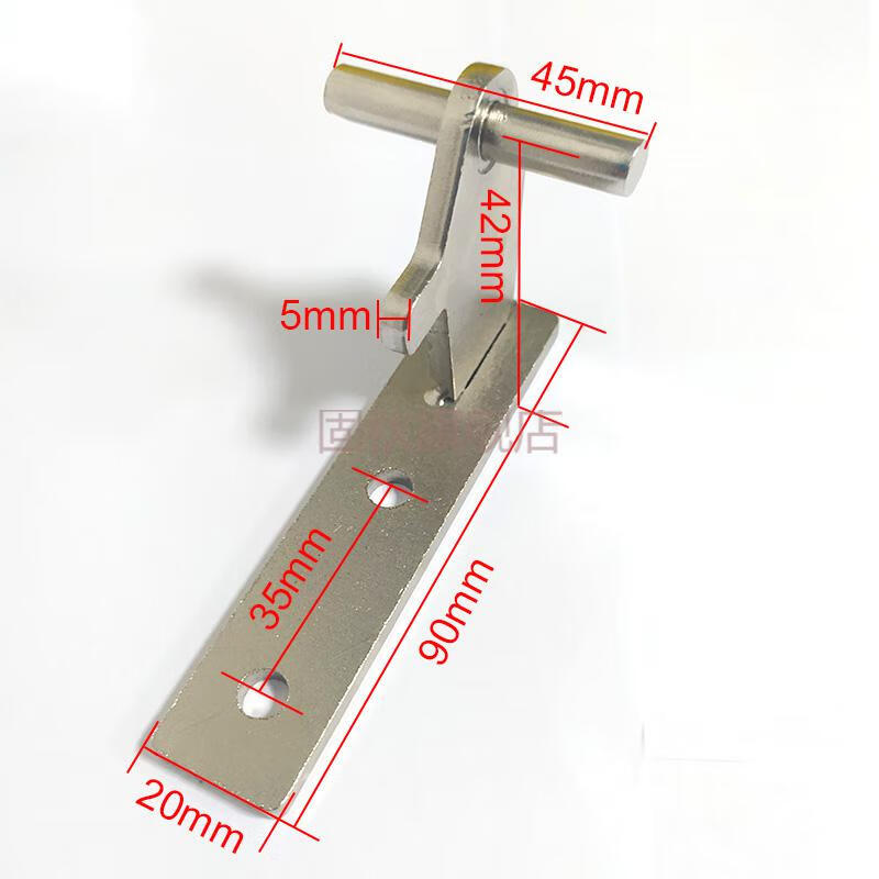 家用冰箱中门轴冷柜门铰链冰柜门折页电冰箱门合页门配件冰箱配件38mm