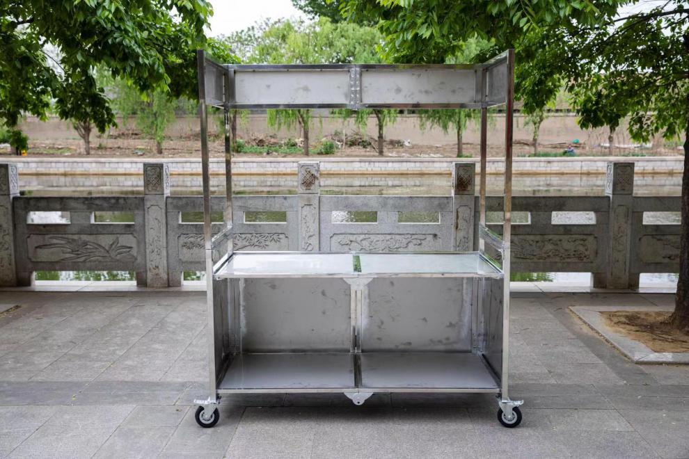 摆地摊移动手推车网红摆地摊小推车可折叠手推车夜市便携商用小吃车