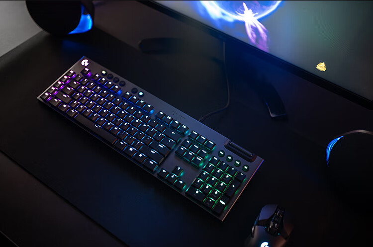 (logitech)g813 有线游戏电竞机械键盘吃鸡 g813 红青茶轴矮 罗技g813