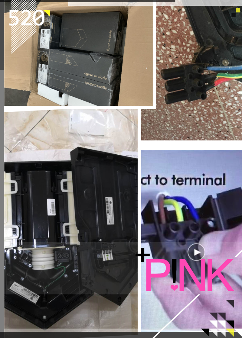 升级款戴森干手器英国戴森干手器dyson烘手机v系消音自动感应高速出风