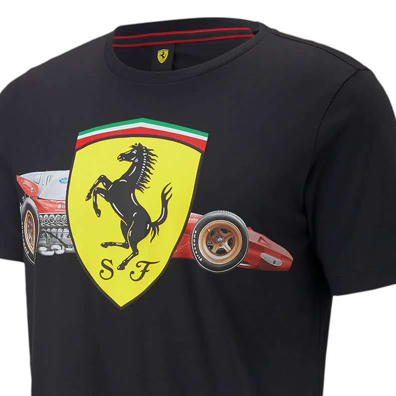 胜道运动 puma彪马短袖t恤男2022夏季新款ferrari法拉利联名上衣