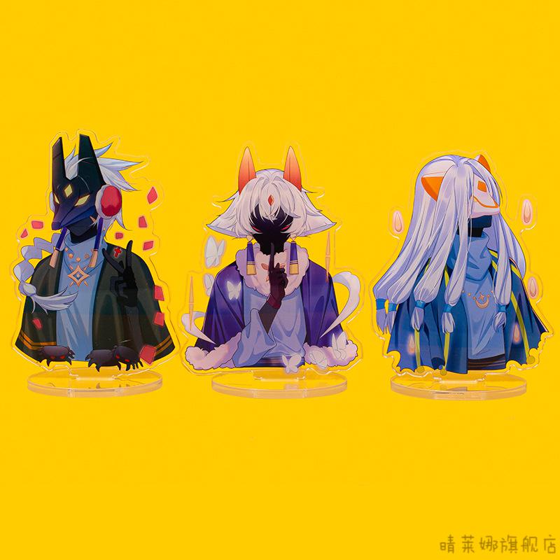 吧唧sky光遇夹层小立牌游戏装饰摆件动漫周边 卡卡 小号立牌【图片