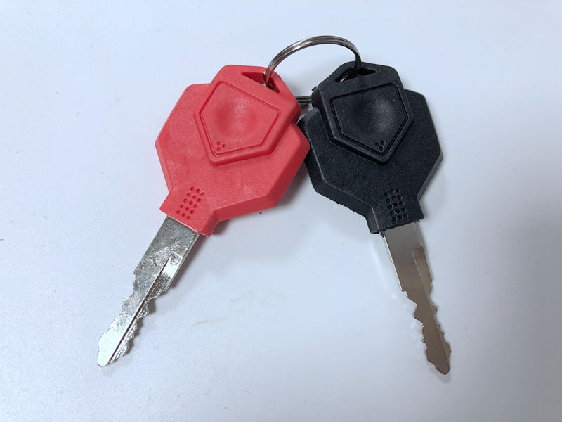 国产爬赛跑车地平线川崎小忍者北极光摩托车锁钥匙电门油门锁套锁小