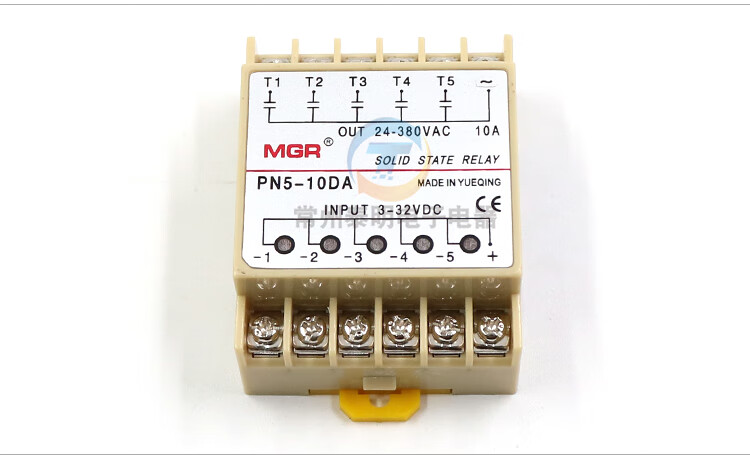 美格尔直流控交流固态继电器10a 24v 5路多路多组 pn5-10da【图片