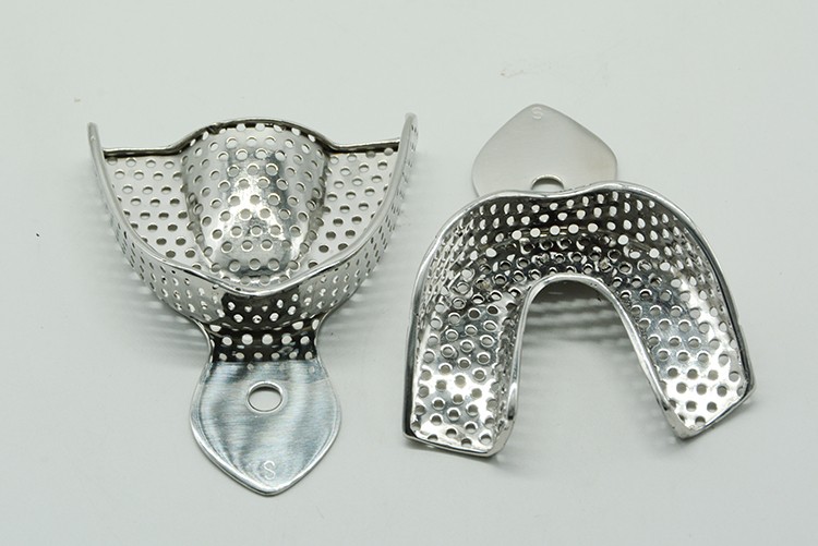 牙科材料 口腔塑钢牙托 印模牙托盘 取模托盘超硬石膏 一次性牙托