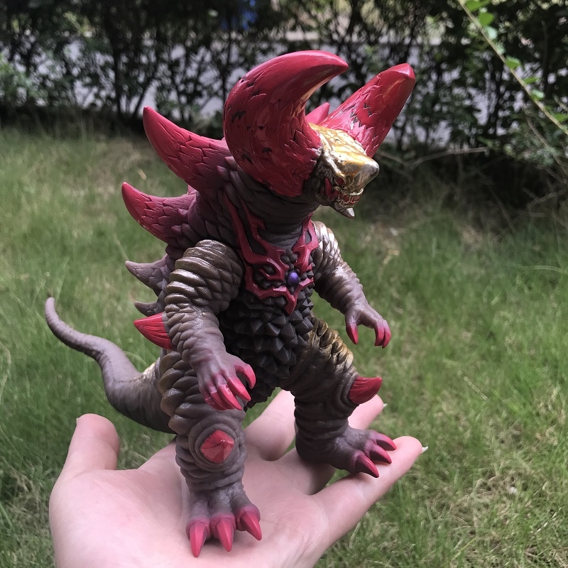 万代bandai哥莫拉怪兽玩具软胶奥特曼可动模型电子机械骷髅古代大号哥