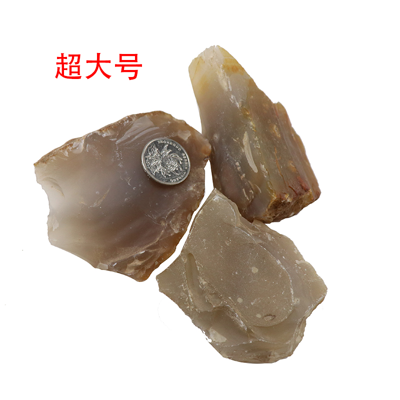 打火石燧石 火镰打火石头 户外生火火石配件 一个小号【图片 价格