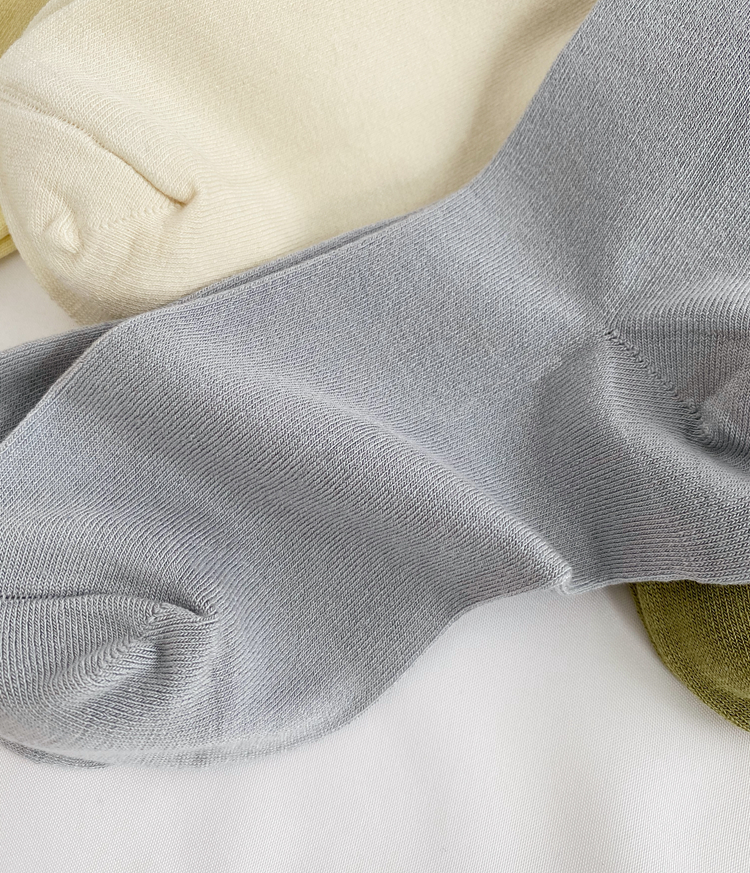 桑蚕丝袜子女真丝品质绢丝柔软透气短春夏季薄款堆堆袜慕凡妮 黑色