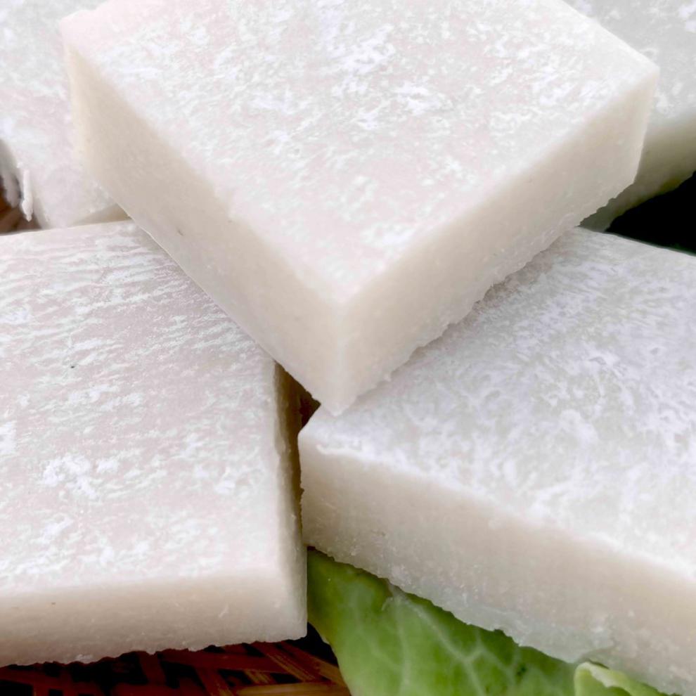 豫罗红糍粑糯米手工农家糍粑糕发糕年糕信阳特产装手工糍粑5斤原味