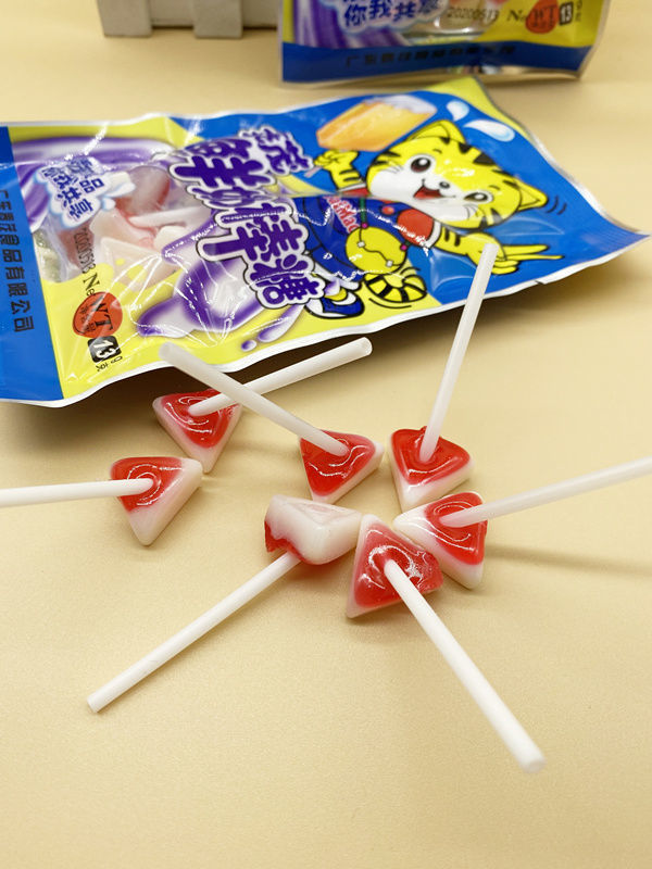 鲜奶棒棒糖8090怀旧零食儿时糖果休闲零食三角形糖袋装 10袋【图片