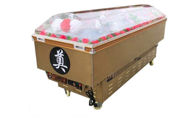 冰棺 水晶棺 双制冷全铜管 死人专用冷冻冰棺 高温报警 殡葬用品 定金