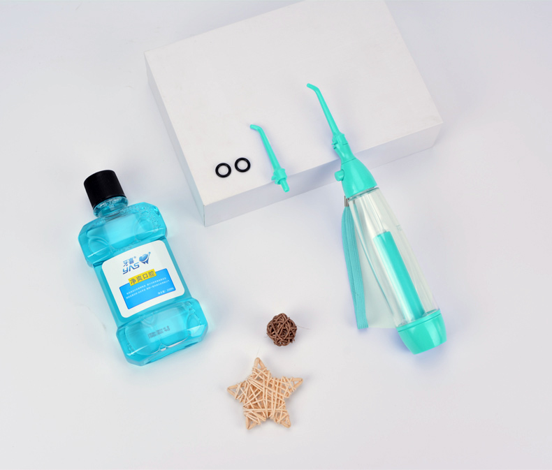 牙喜手动冲牙器气压便携洗牙水牙线口腔冲洗器家用洗牙神器儿童洁牙器