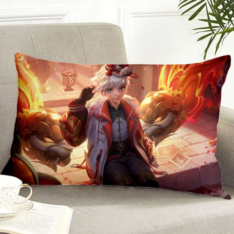 王者荣耀抱枕 英雄皮肤枕头大乔寅虎瑞焰李逍遥曜李信诸葛亮铠孙悟空